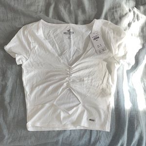 hollister cut out t-shirt size s